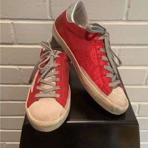 Golden Goose Deluxe Brand Red Sneaker